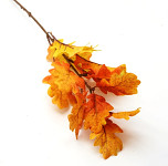  Větev podzimní dub 64 cm - žluto-oranžový